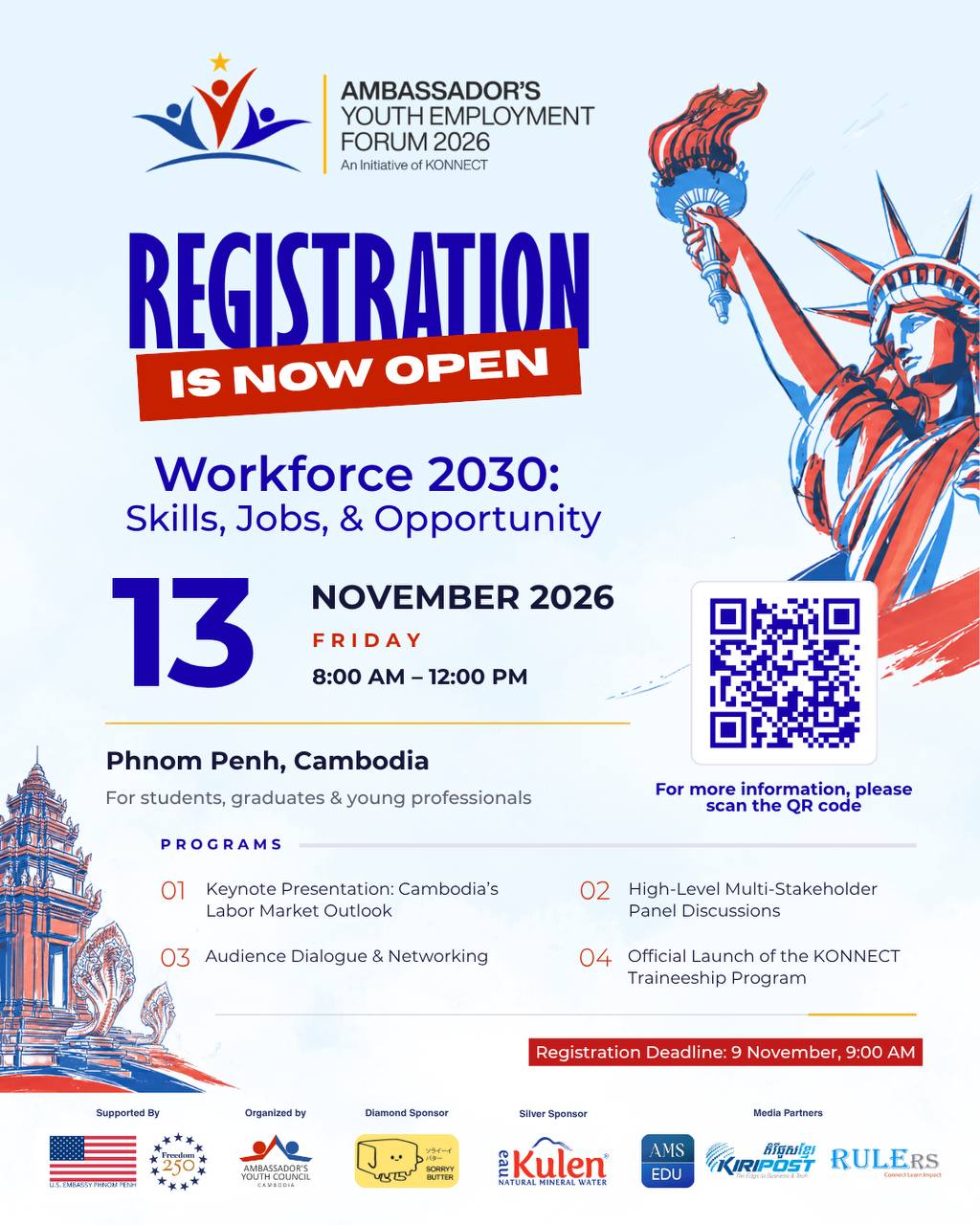 Ambassador's Youth Employment Forum 2026 — Workforce 2030 (AYC & U.S. Embassy)